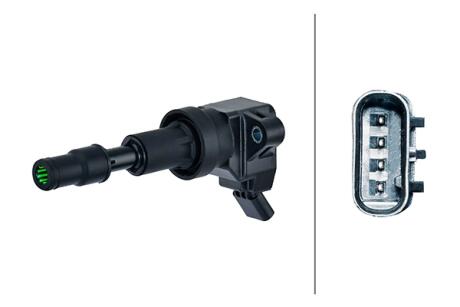 Катушка запалювання HELLA 5DA358 168-781