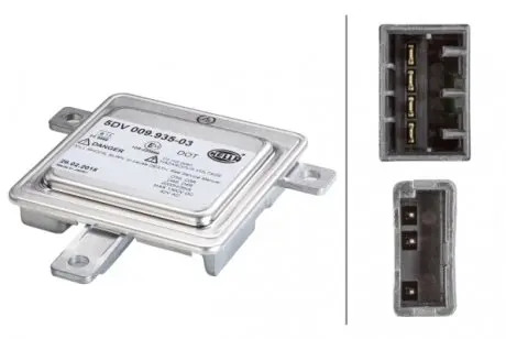 Блок разжигания ксенона Cddy/Golf/T5 09- HELLA 5DV009935-031 (фото 1)