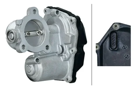 AUDI Клапан системи рециркуляції ВГ A3 1.6 TDI 12-, Q3 18-, SKODA, VW HELLA 6NU 014 864-991