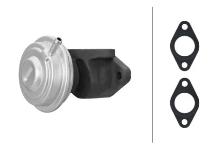 Клапан EGR AUDI A4 B5, A4 B6, A4 B7, A6 C5, A8 D2, ALLROAD C5, SKODA SUPERB I, VW PASSAT B5, PASSAT B5.5 2.5D 01.97-03.08 HELLA 6NU014865441