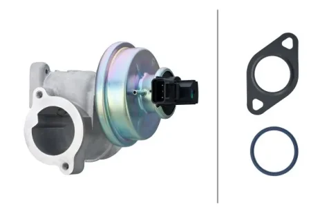 Клапан EGR FORD MONDEO III, TRANSIT, TRANSIT TOURNEO 2.0D/2.4D 01.00-03.07 HELLA 6NU014865581