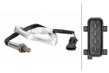 VOLVO Лямбда зонд (кисневий датчик) C30 T5 06-, S40 II 04-, S60 I 99-, V70 II 02-, XC70 I 00- HELLA 6PA 358 103-221