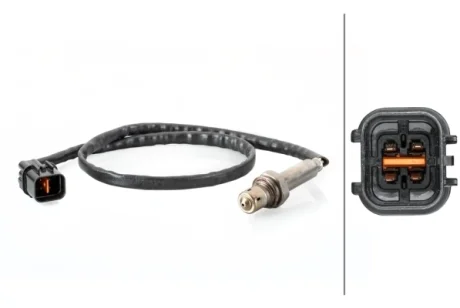 Лямбда-зонд (кількість дротів 4, 655мм) HYUNDAI ATOS, GETZ, I10 I, I40 I, I40 I CW, IX35, SONATA VII, TUCSON, KIA CARENS III, CEED, CERATO III, MAGENTIS II, OPTIMA 1.0-2.0H 02.98-09.22 HELLA 6PA358103561