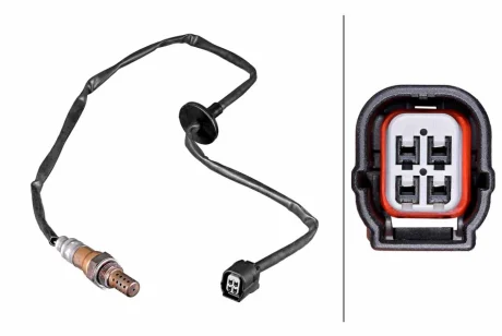 Лямбда-зонд (кількість дротів 4, 830мм) HONDA CITY V, INSIGHT, JAZZ III 1.2-1.5 07.08- HELLA 6PA358221711