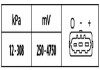 Мапсенсор 2.0DTI 16V,2.2DTI 16V OPEL Astra G 98-05, Vectra C 02-08, Zafira A 99-05, Vectra B 95-02, Signum 03-08, Omega B 93-03 HELLA 6PP009400-401 (фото 2)