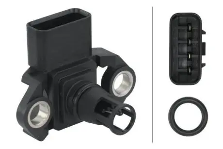 Датчик тиску у впускному колекторі (4 pin) OPEL ASTRA H, ASTRA H CLASSIC, ASTRA H GTC, ASTRA H/KOMBI, ASTRA J, ASTRA J GTC, CORSA D, MERIVA A, MERIVA B, ZAFIRA B, ZAFIRA B/MINIVAN 1.3D-1.8 05.03- HELLA 6PP013112011