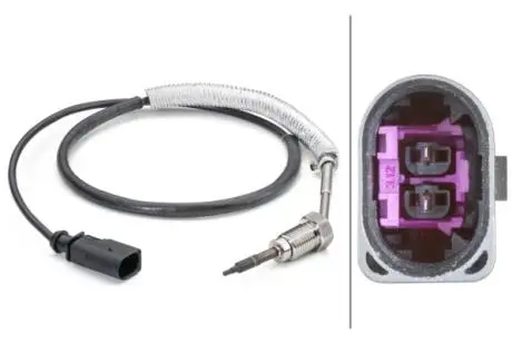 Датчик температуры выхлопных газов VW POLO 01- HELLA 6PT014494291
