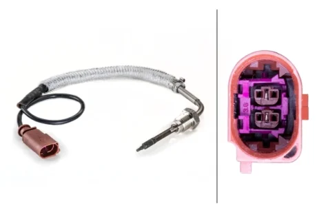 Датчик температури вихлопних газів (перед DPF) AUDI A6 ALLROAD C7, A6 C7, A7 3.0D 10.10-09.18 HELLA 6PT014494301