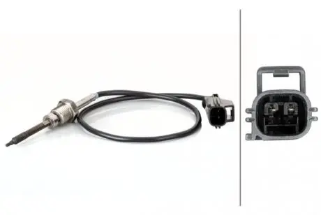 Датчик температуры выхлопных газов OPEL INSIGNIA 08- HELLA 6PT014494451