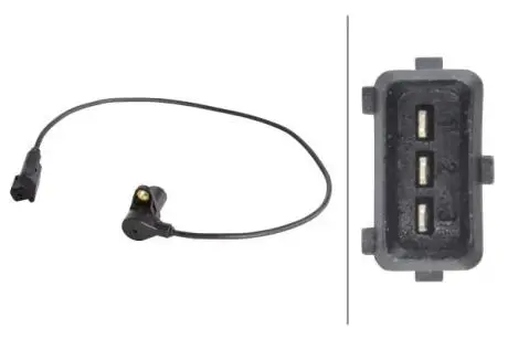 Датчик коленчатого вала HELLA 6PU009110521