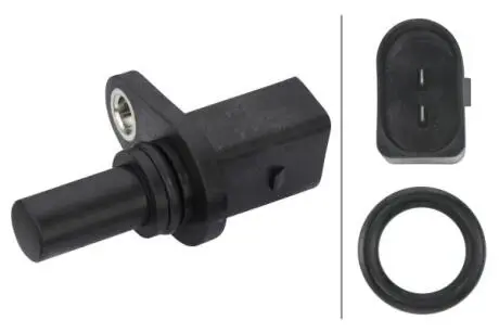 Датчик положення колінчастого вала AUDI A3, SEAT LEON, TOLEDO II, SKODA OCTAVIA I, OCTAVIA II, VW BORA, BORA I, GOLF IV, NEW BEETLE 1.4-3.2 09.96-12.13 HELLA 6PU009145051