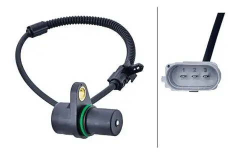 VW Імпульсний датчик GOLF IV 3.2 02-, TOUAREG 3.2 02-, 3.6 05-, TRANSPORTER T4 2.8 00-, AUDI, PORSCHE HELLA 6PU 009 168-961