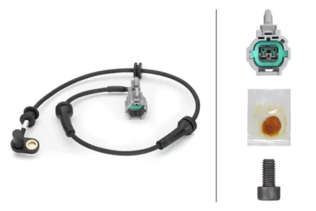 NISSAN датчик ABS передн. Navara 01- HELLA 6PU 230 040-651
