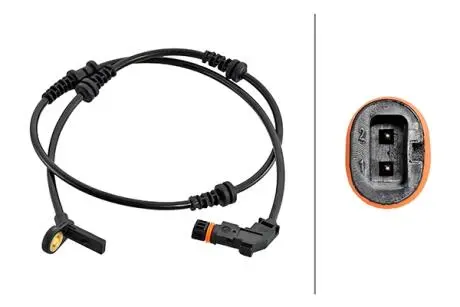 Датчик ABS передн Лів/Прав MERCEDES GL (X164), M (W164) 3.0-6.2 02.05-12.12 HELLA 6PU230048231