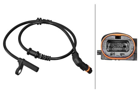 DB Датчик ABS передн. SLC, SLK 11- HELLA 6PU 358 217-141