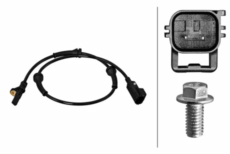 Датчик ABS задн Лів/Прав LAND ROVER RANGE ROVER EVOQUE 2.0/2.0D/2.2D 06.11-12.19 HELLA 6PU358218301