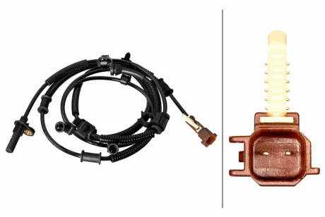 Датчик ABS задн Прав (з кронштейном) FORD USA F-150 3.5-5.4 10.07- HELLA 6PU358218901