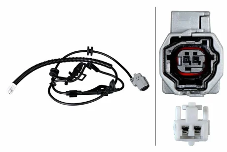 Датчик ABS задн Прав HELLA 6PU358219311