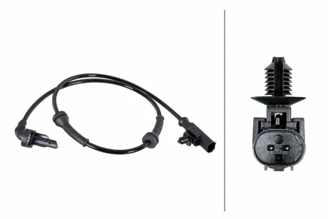 Датчик ABS задн Лів NISSAN MICRA C+C III, MICRA III, NOTE 1.0-1.6 01.03-08.13 HELLA 6PU358252051