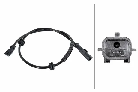 Датчик ABS задн Лів/Прав RENAULT CLIO III, CLIO III/HATCHBACK, MODUS 1.2-2.0 09.04- HELLA 6PU358252081