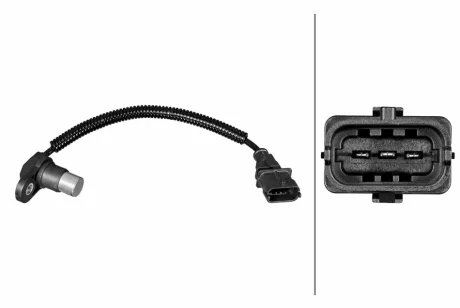 Датчик положення колінчастого вала FIAT DUCATO 8140.43/8140.43N/8140.43S 11.00- HELLA 6PU358380261