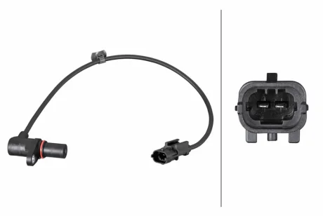 Датчик положення колінчастого вала HYUNDAI I10 II, I10 III 1.0/1.0LPG 08.13- HELLA 6PU358380541