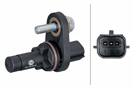 Датчик положення колінчастого вала CHEVROLET CAPTIVA, OPEL ANTARA A, INSIGNIA A, SUZUKI GRAND VITARA II 2.8/3.2 06.06- HELLA 6PU358380991