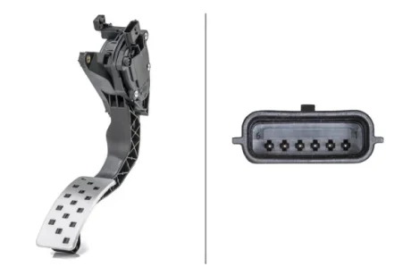 Педаль газу DACIA LOGAN II, LOGAN MCV II, SANDERO II 0.9-1.6 10.12- HELLA 6PV009978821