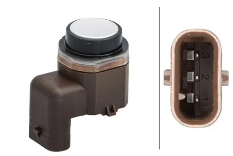 Датчик контролю паркування (парктронік) передн VW HELLA 6PX358141321