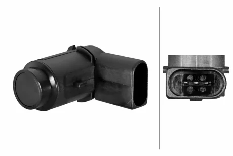 Датчик контролю паркування (парктронік) задн SKODA OCTAVIA II, VW PASSAT B6 02.04-06.13 HELLA 6PX358270811