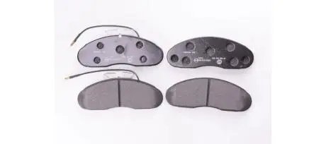 Гальмівні колодки, дискове гальмо (набір) HELLA 8DB355005341