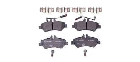 Гальмівні колодки зад. Sprinter/Crafter 06- HELLA 8DB355005-351