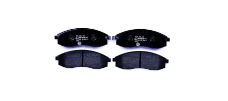 Гальмівні колодки, дискове гальмо (набір) HELLA 8DB355006731