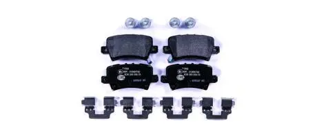 Тормозные колодки зад. Honda Civic 05- (TRW) HELLA 8DB355006-751