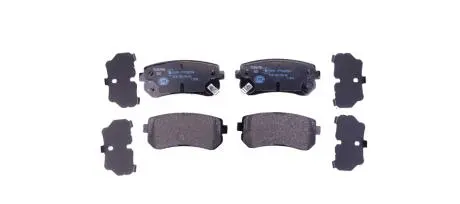 Тормозные колодки зад. Hyundai Accent/Kia Rio/Ceed 05- (mando) HELLA 8DB355006-961