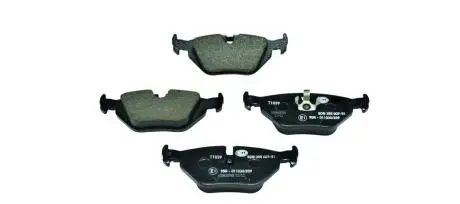 Гальмівні колодки, дискове гальмо (набір) HELLA 8DB355007511
