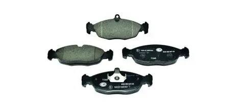 Колодки тормозные передние Astra F/Combo 91-01 (ATE) HELLA 8DB355007-531