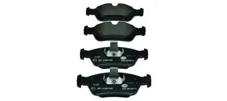 Тормозные колодки передние BMW 3 (E36/E46) 90-09 (ATE) HELLA 8DB355008-741