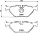 Тормозные колодки зад. BMW 3 (E46)/SAAB 9-5/ROVER 75 96-09 (ATE) HELLA 8DB355008-761 (фото 1)