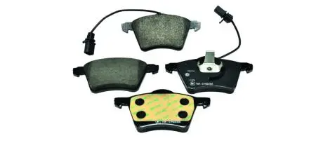 Гальмівні колодки, дискове гальмо (набір) HELLA 8DB355008771