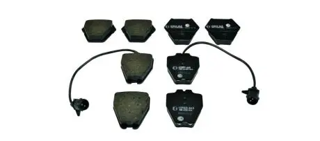 Тормозные колодки, дисковый тормоз.) HELLA 8DB355008791