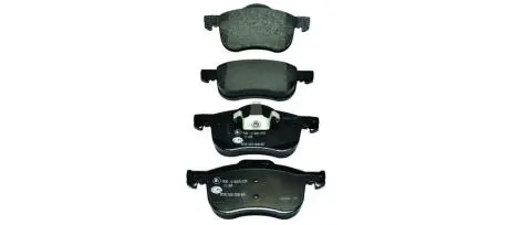 Гальмівні колодки, дискове гальмо (набір) HELLA 8DB355008851