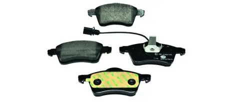 Гальмівні колодки перед. T4 2.4 HELLA 8DB355008-931