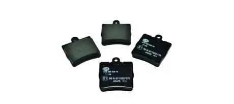 Тормозные колодки, дисковый тормоз.) HELLA 8DB355008961