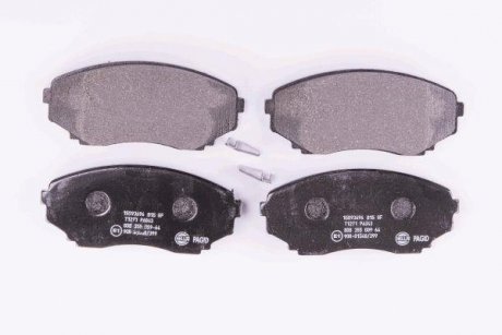 Тормозные колодки, дисковый тормоз.) HELLA 8DB355009641 (фото 1)