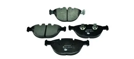 Гальмівні колодки, дискове гальмо (набір) HELLA 8DB355009921