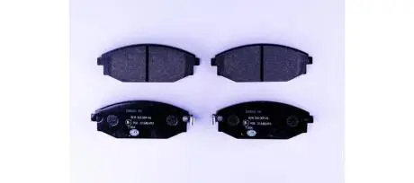 Гальмівні колодки, дискове гальмо (набір) HELLA 8DB355009961