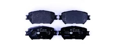 Гальмівні колодки, дискове гальмо (набір) HELLA 8DB355010431