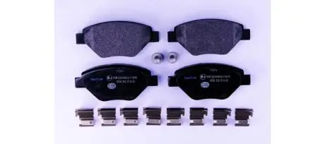 Тормозные колодки, дисковый тормоз.) HELLA 8DB355010551