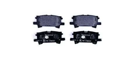 Тормозные колодки зад. Lexus RX 03-08 (sumitomo) HELLA 8DB355010-621